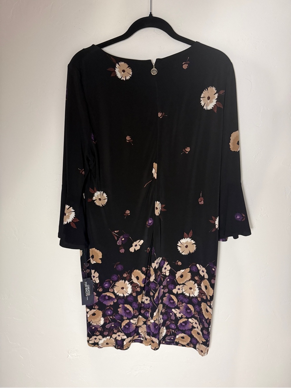 Tommy Hilfiger dress printed jersey A-line dress - Picture 10 of 11